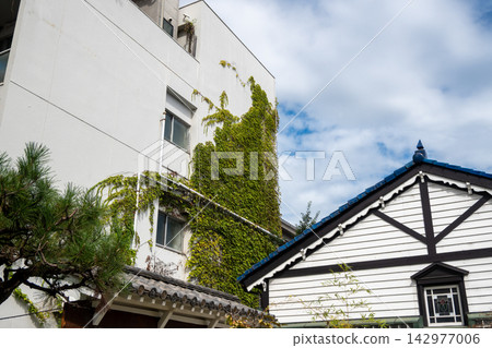 日本廣島縣福山市古老而美麗的建築 日本廣島縣福山市古老而美麗的建築 142977006