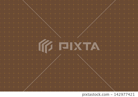 Autumn-colored fine grid background material: brown x mustard yellow Autumn-colored fine grid background material: brown x mustard yellow 142977421