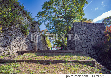 Oita, Oka Castle, Chikato Gate Ruins Oita, Oka Castle, Chikato Gate Ruins 142977508