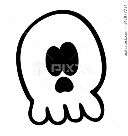 Hand drawn head skull outline for colouring book, art, painting, Halloween event, activity, costume, circus, theme park, cartoon, character, comic, mascot, standee, toy, kid doll, trick or treat Hand drawn head skull outline for colouring book, art, painting, Halloween event, activity, costume, circus, theme park, cartoon, character, comic, mascot, standee, toy, kid doll, trick or treat 142977714