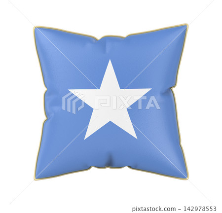 Pillow with the flag of Somalia Pillow with the flag of Somalia 142978553