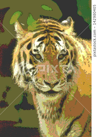 Lurking tiger Lurking tiger 142980405