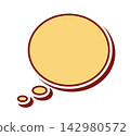 流行風格的對話框向量圖 142980572