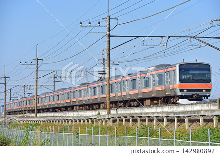 武藏野線、東川口~南越谷、JR東日本、E231系0系、MU38編組(幕張) 武藏野線、東川口~南越谷、JR東日本、E231系0系、MU38編組(幕張) 142980892