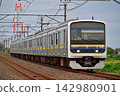 內房線，岩根 - 袖浦，JR東日本，209系列，C436編組（幕張） 142980901