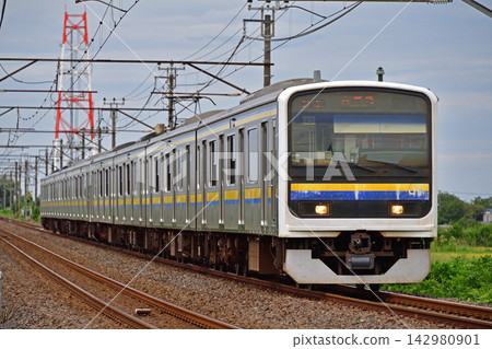 內房線,岩根 - 袖浦,JR東日本,209系列,C436編組(幕張) 內房線,岩根 - 袖浦,JR東日本,209系列,C436編組(幕張) 142980901