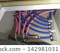 Underfloor piping conditions in a newly built house 142981031