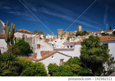 Explore the medieval charm of Obidos town and its historic castle in Portugal Explore the medieval charm of Obidos town and its historic castle in Portugal 142982311