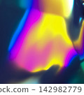 Holographic Texture Render. Abstract Vibrant Art 142982779