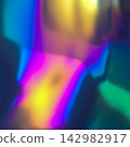 Holographic Texture Render. Abstract Vibrant Art 142982917