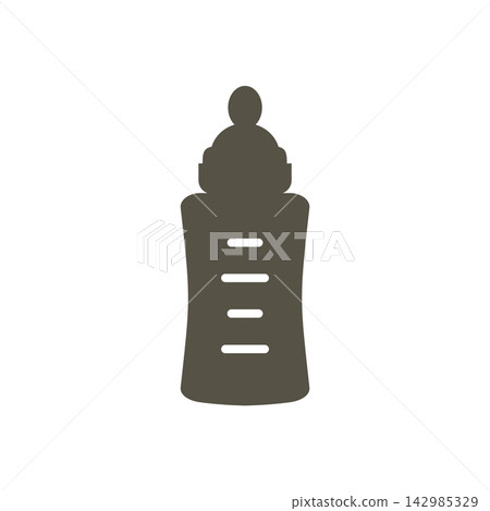 baby bottle icon design vector template baby bottle icon design vector template 142985329