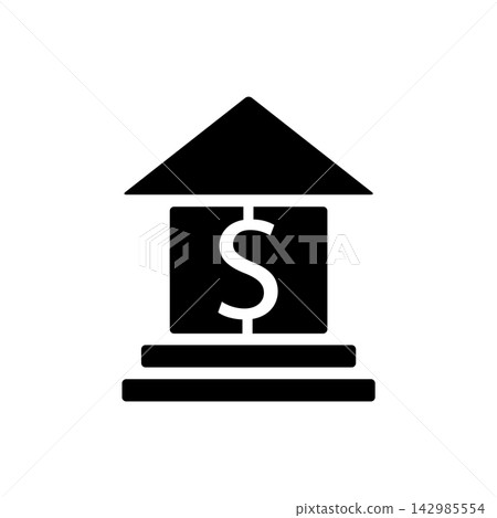 bank icon design vector template bank icon design vector template 142985554
