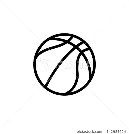 basketball icon design vector template basketball icon design vector template 142985624