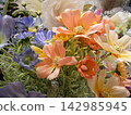 Colorful artificial flower bouquet 142985945