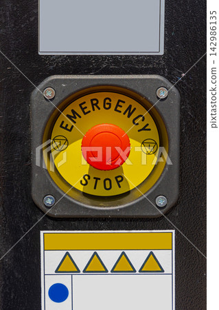 Emergency Stop Button Machine Emergency Stop Button Machine 142986135