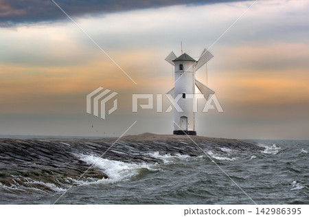 landscape in Swinoujscie landscape in Swinoujscie 142986395