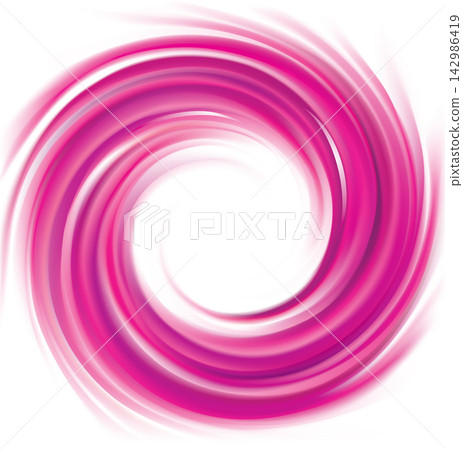 Abstract vector spiral background crimson colour 142986419