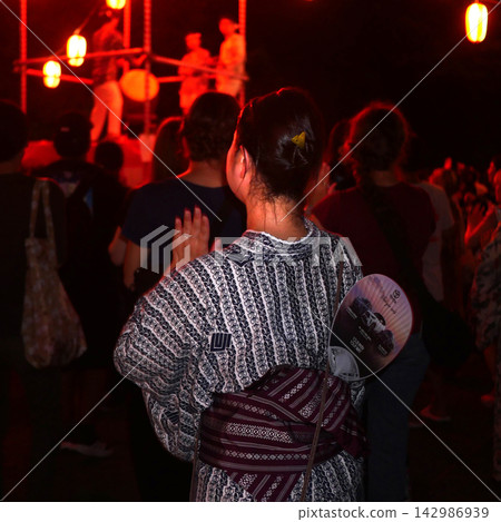 Bon dance woman Bon dance woman 142986939