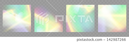 Crystal glass prism with holographic reflections and rainbow flare effect. Colorful confetti leaks, diamond glare streaks, and an abstract luminous background with iridescent light overlay. Crystal glass prism with holographic reflections and rainbow flare effect. Colorful confetti leaks, diamond glare streaks, and an abstract luminous background with iridescent light overlay. 142987266