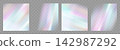 Crystal glass prism with holographic reflections and rainbow flare effect. Colorful confetti leaks, diamond glare streaks, and an abstract luminous background with iridescent light overlay. 142987292