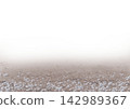 Ground with many pebbles, gravel. Ground with many pebbles, gravel. 142989367