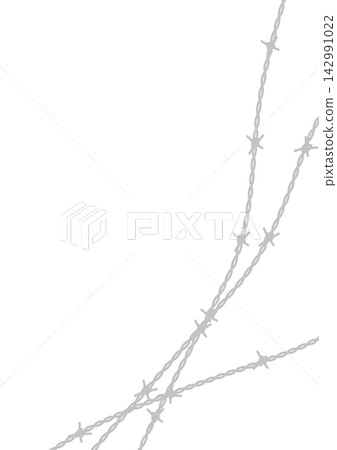 A cool background frame featuring a rock and dark aesthetic, intersecting light gray barbed wire. A cool background frame featuring a rock and dark aesthetic, intersecting light gray barbed wire. 142991022