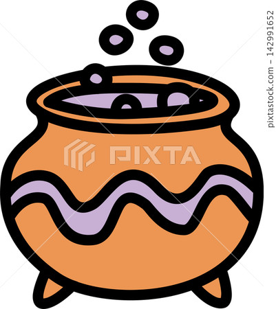 Cute Halloween clipart vector set with ghost black cat witch hat pumpkin haunted house candle autumn leaves coffee cauldron and potion doodle isolated on white Cute Halloween clipart vector set with ghost black cat witch hat pumpkin haunted house candle autumn leaves coffee cauldron and potion doodle isolated on white 142991652