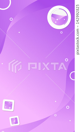 Vertical material; refreshing gradient with transparent bubbles; purple Vertical material; refreshing gradient with transparent bubbles; purple 142992825