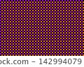 Square background material in black, purple, and orange. 142994079