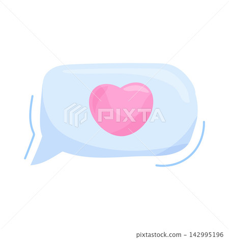Illustration of Like Message Illustration of Like Message 142995196