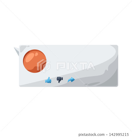 Illustration of Video Comment Illustration of Video Comment 142995215