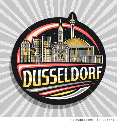Vector logo for Dusseldorf Vector logo for Dusseldorf 142995774