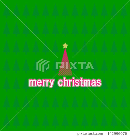 Merry Christmas Christmas tree Merry Christmas Christmas tree 142996076