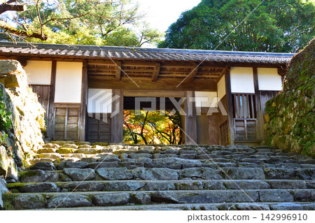 秋天的秋月城長山門 秋天的秋月城長山門 142996910