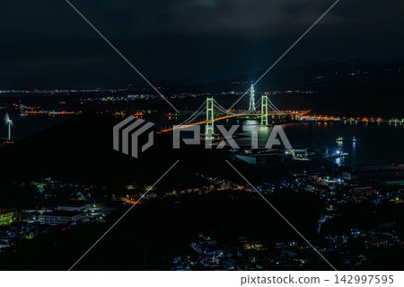 白鳥橋是室蘭港的地標,也是室蘭璀璨的夜景。 白鳥橋是室蘭港的地標,也是室蘭璀璨的夜景。 142997595