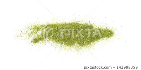 Green grass powder, dry ground barley sprouts Green grass powder, dry ground barley sprouts 142998359