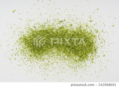 Green grass powder, dry ground barley sprouts Green grass powder, dry ground barley sprouts 142998691