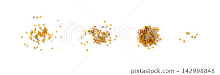 Cooked lentil, boiled green lentils Cooked lentil, boiled green lentils 142998848