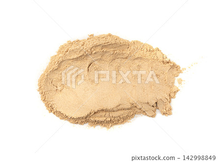 Maca powder isolated, dry Peruvian ginseng powder, ground ayak willku superfood, organic Maca powder isolated, dry Peruvian ginseng powder, ground ayak willku superfood, organic 142998849