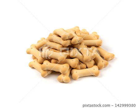 Dog biscuits, soft crunchy pet treats, flavored small canine cookie, bone shape biscuit, puppy food 142999380