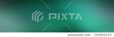 Dark emerald and teal abstract grainy background banner with elegant smooth gradients 143001019