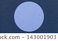 Dark navy blue paper texture background with periwinkle circle and copy space for banner, presentation, template 143001903