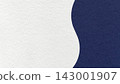 White paper texture background with dark blue vertical curved wavy split and. copy space for banner, presentation 143001907