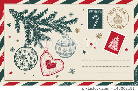 christmas, card, vector 143002191