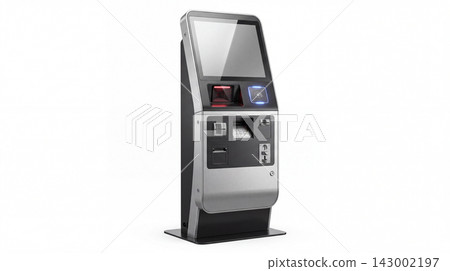 Modern self service payment kiosk with touchscreen display terminal touchscreen automated interactive technology hardware electronics checkout information transaction financial commerce business Modern self service payment kiosk with touchscreen display terminal touchscreen automated interactive technology hardware electronics checkout information transaction financial commerce business 143002197