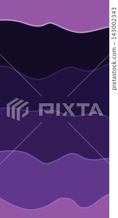 Waves of purple shades lay across the background creating a smooth and flowing pattern that captures the eye in a unique way Waves of purple shades lay across the background creating a smooth and flowing pattern that captures the eye in a unique way 143002343