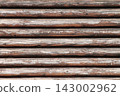 Old log wall 143002962