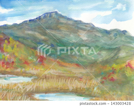 View of Mount Kurikoma from Mount Torage View of Mount Kurikoma from Mount Torage 143003428