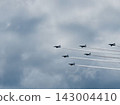 fighter plane flying in the sky 143004410