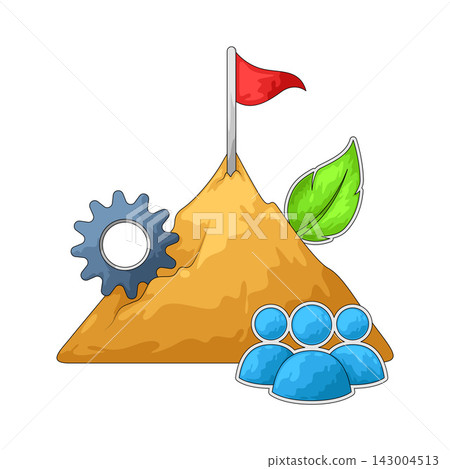 Illustration of Goal Illustration of Goal 143004513